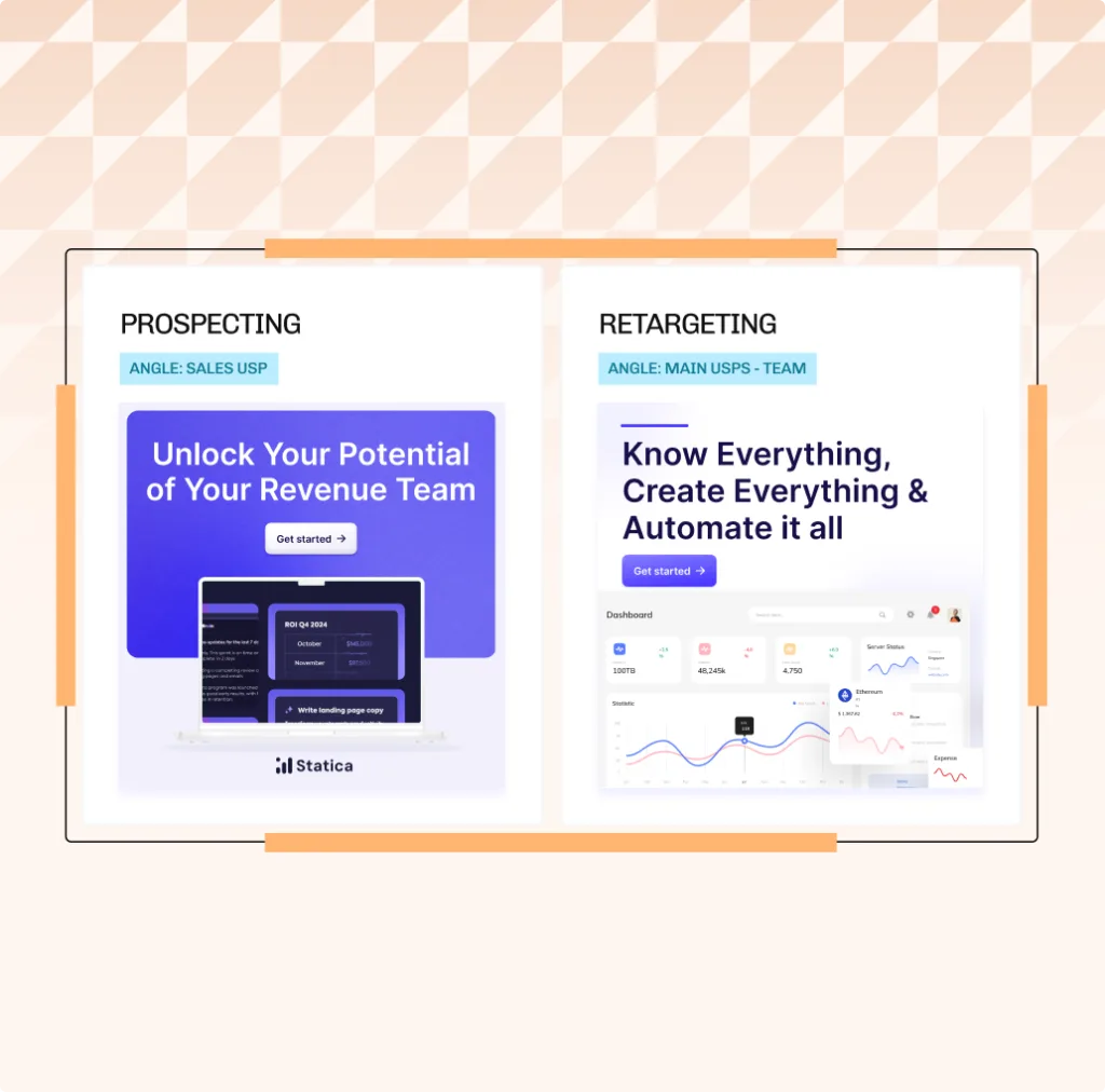 Ad example mockup