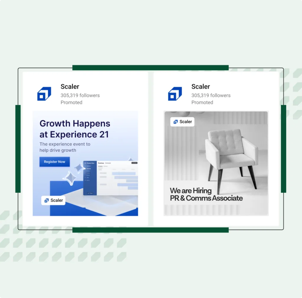 Ad example mockup