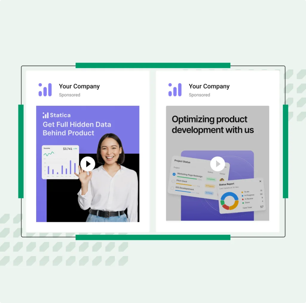 Ad example mockup