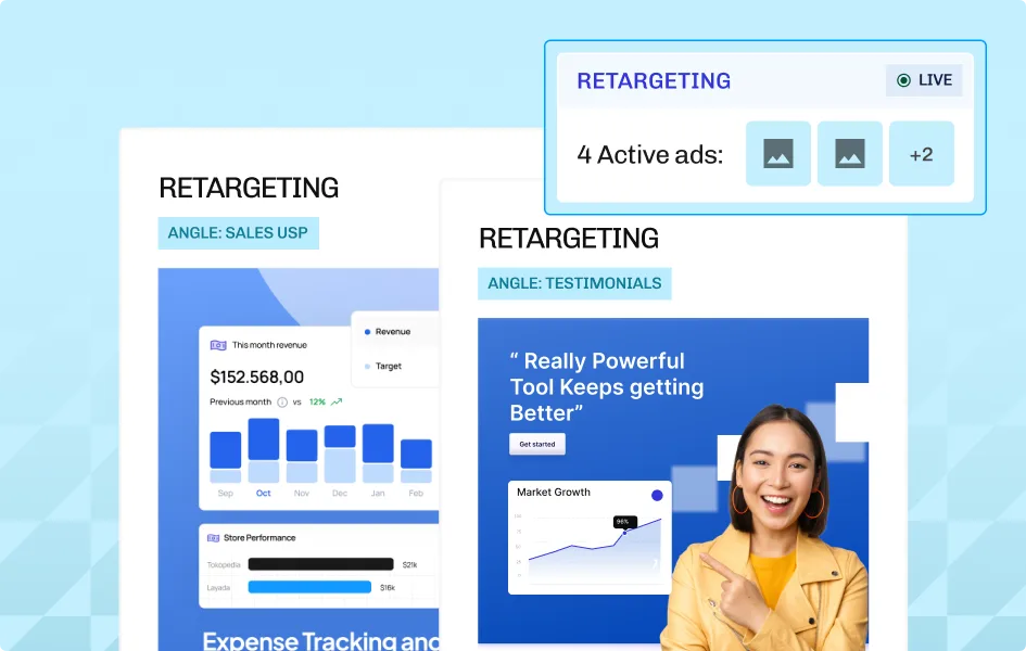 Retargeting ad examples