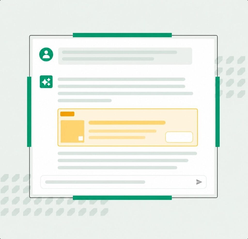 Social ad example mockup