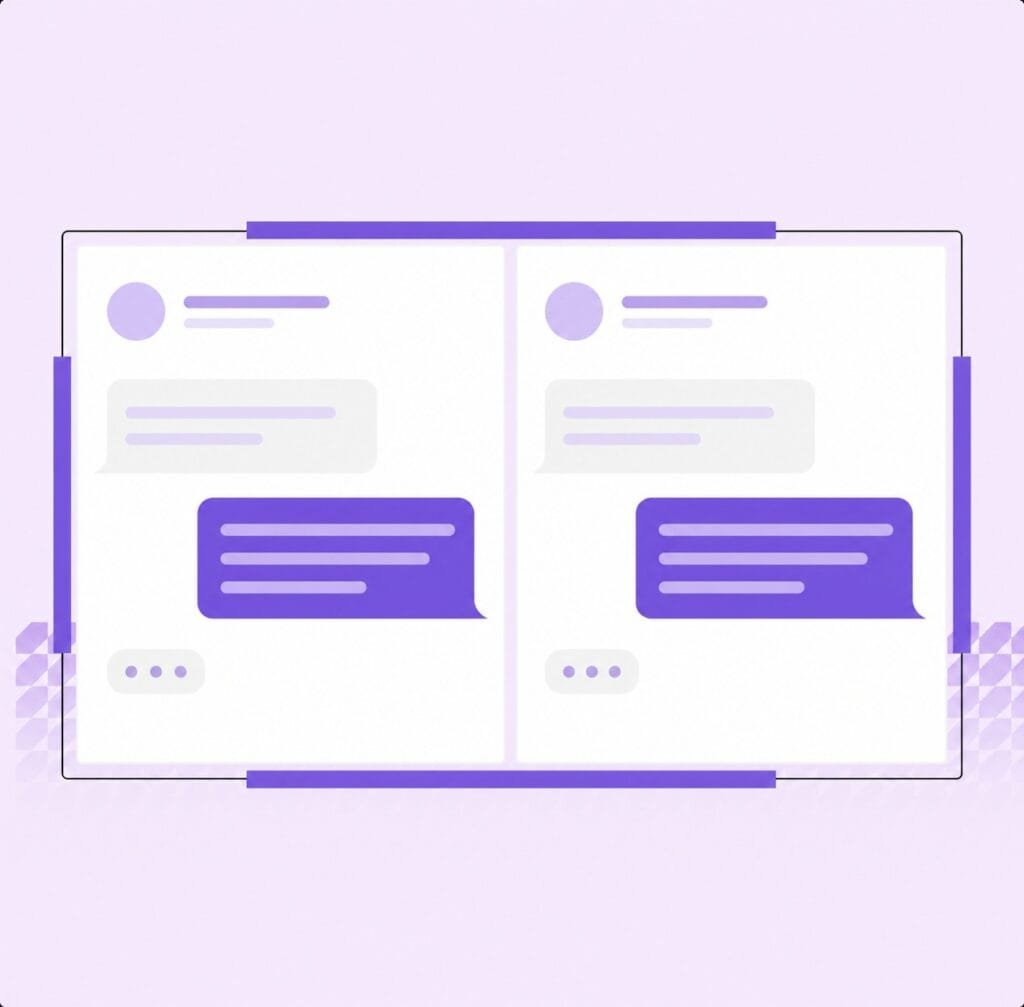 Social ad example mockup