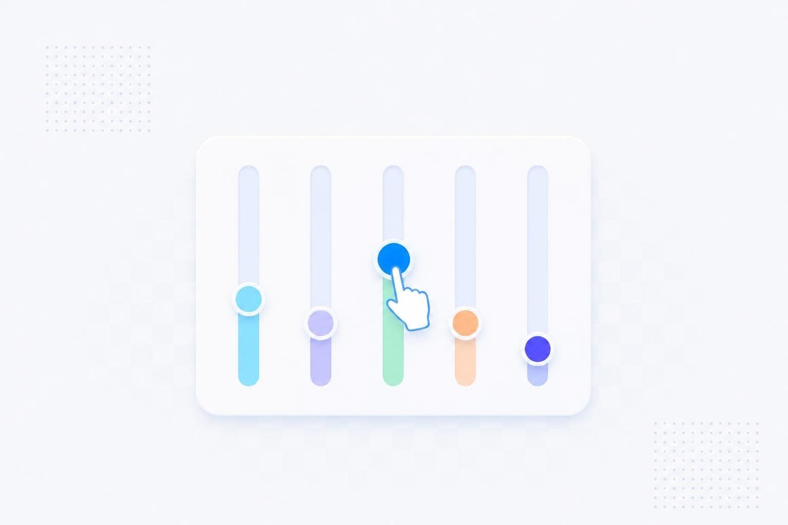 Personalisation sliders tuned per customer segment