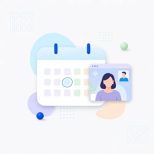Book a strategy call illustration